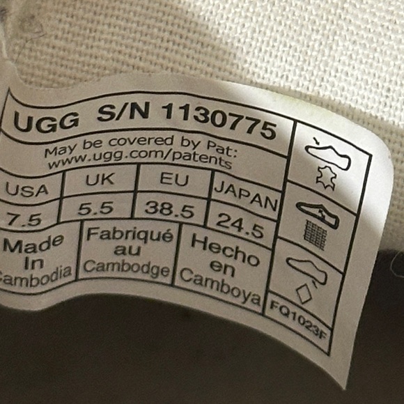 UGG Alameda Logo Platform Leather Sneakers 1130775 in White/Tan Women’s 7.5 - Picture 8 of 8